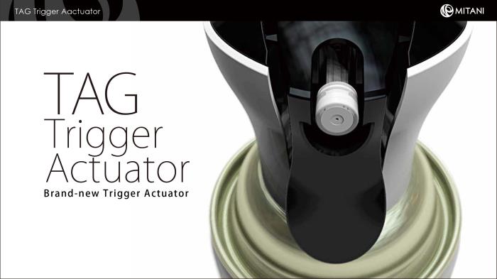 New Aerosol TAG Trigger Actuator